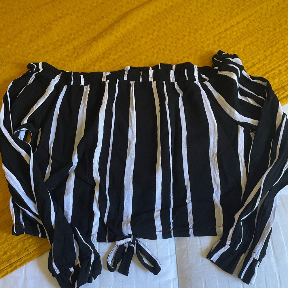 Off the shoulder blouse